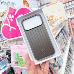 Case Ốp điện thoại iPhone Vân Vali RIMOWA Nhiều Màu Dòng iPhone 17 Promax