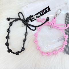 DÂY CHARM NƠ Chất Da R.E.P CaseTify - Bow Charm Wristlet