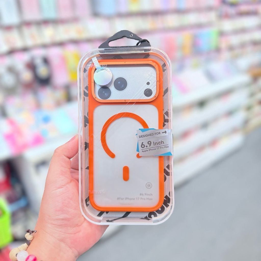 Case Ốp điện thoại iPhone YoungKit Chính hãng Trong - Nhám Magsafe iPhone 17Promax