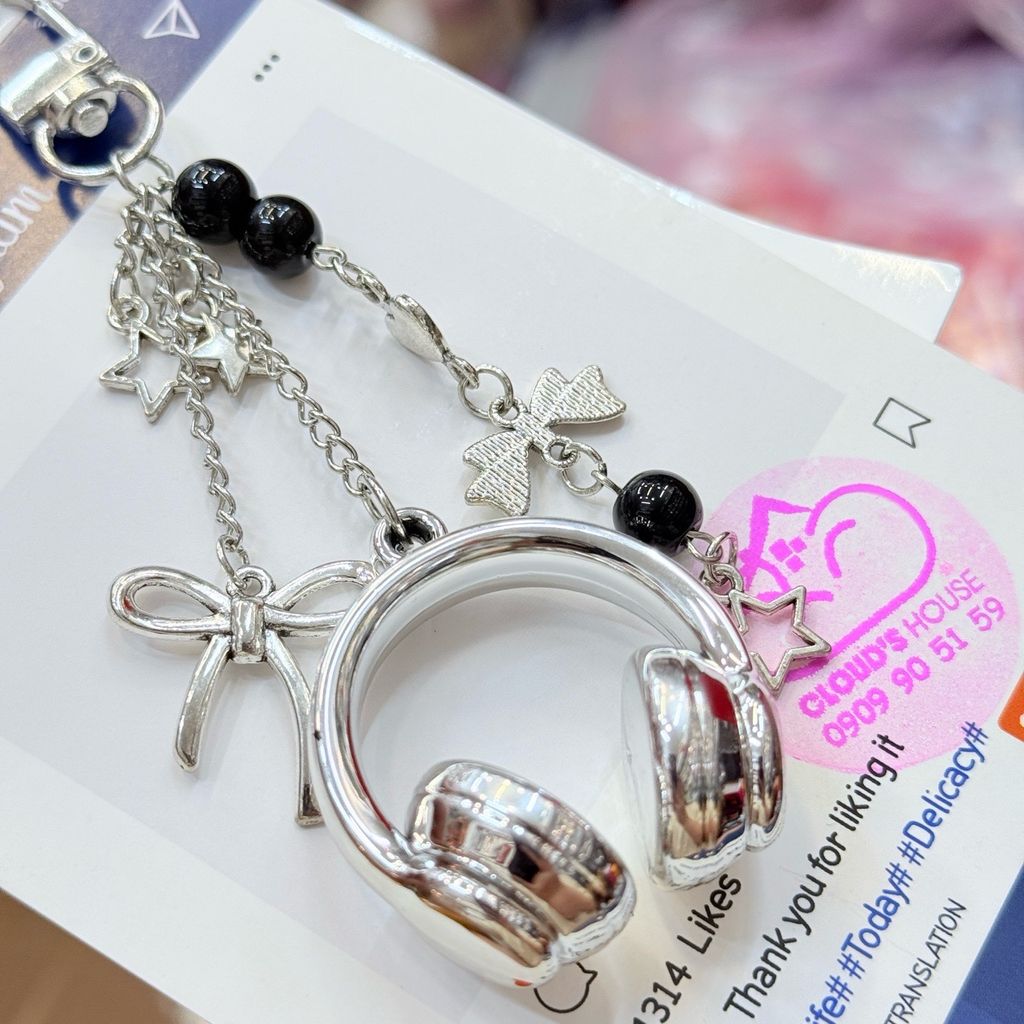 Dây đeo điện thoại ngắn Hello Kitty charm Kute (Quảng Châu, Thái Lan)