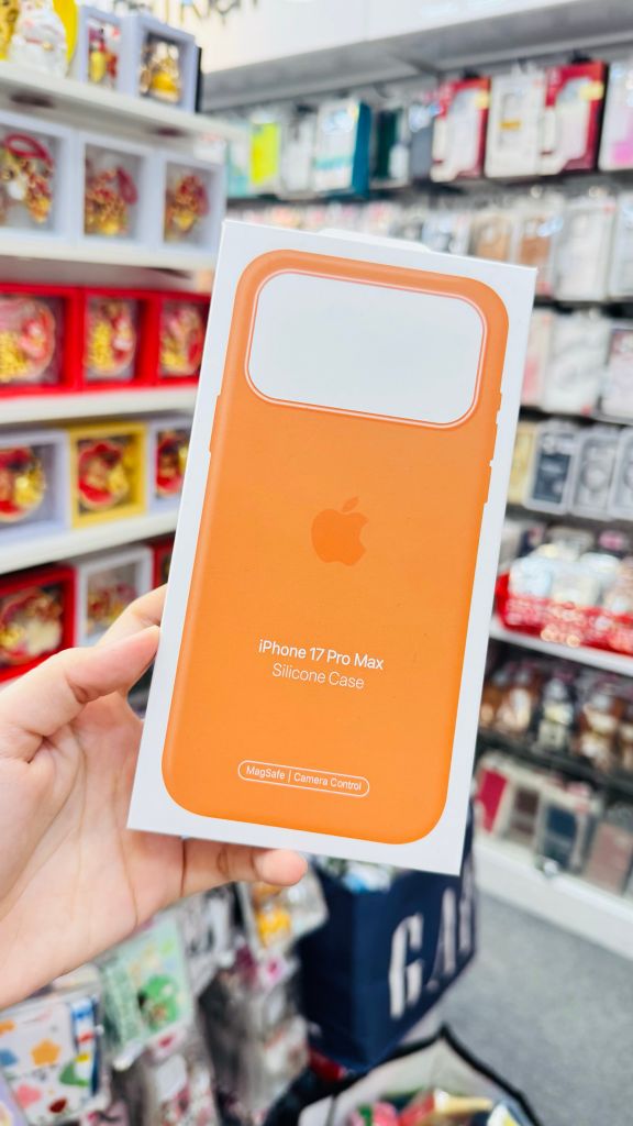 Case Ốp điện thoại iPhone Silicone Magsafe Chính hãng Apple Camera Control iPhone 17Pro