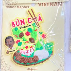 Nam châm Nhựa Dẻo Trang Trí Tủ Lạnh Fridge Magnet - Hình Ảnh Con Người Việt Nam - Món Ăn Việt Nam - Quà lưu niệm Việt Nam