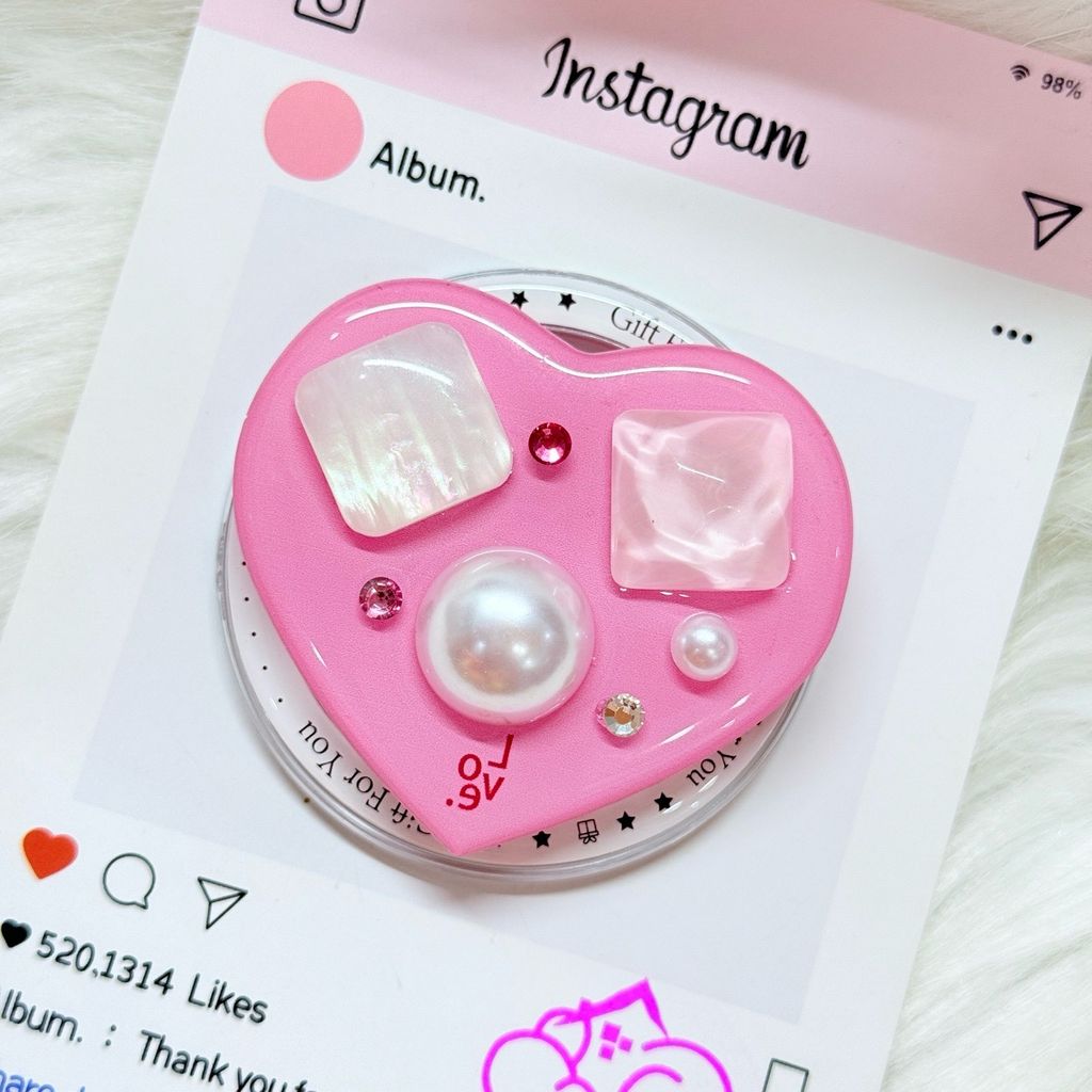 POPSOCKET Magsafe Nam Châm Hít Hình Trái Tim