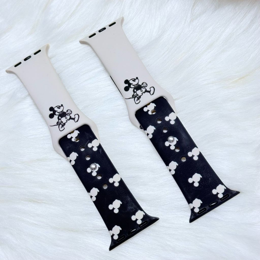 Dây Apple Watch Silicone Họa tiết HELLO KITTY chống bẩn