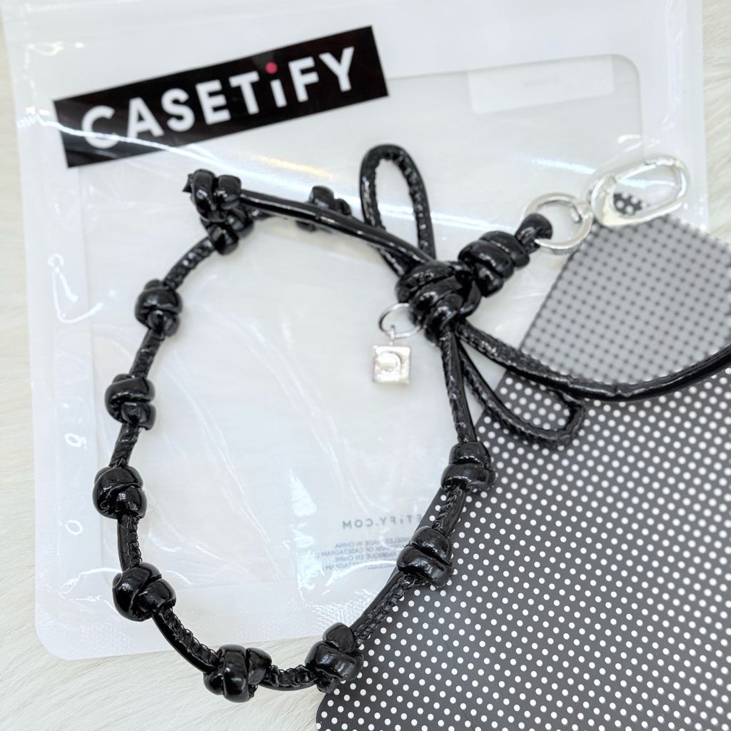 DÂY CHARM NƠ Chất Da R.E.P CaseTify - Bow Charm Wristlet