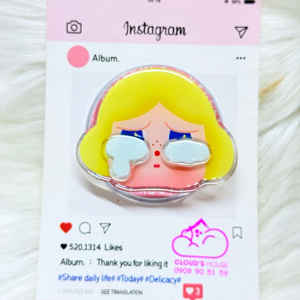 POPSOCKET Magsafe Nam Châm Hít CRY BABY Kute