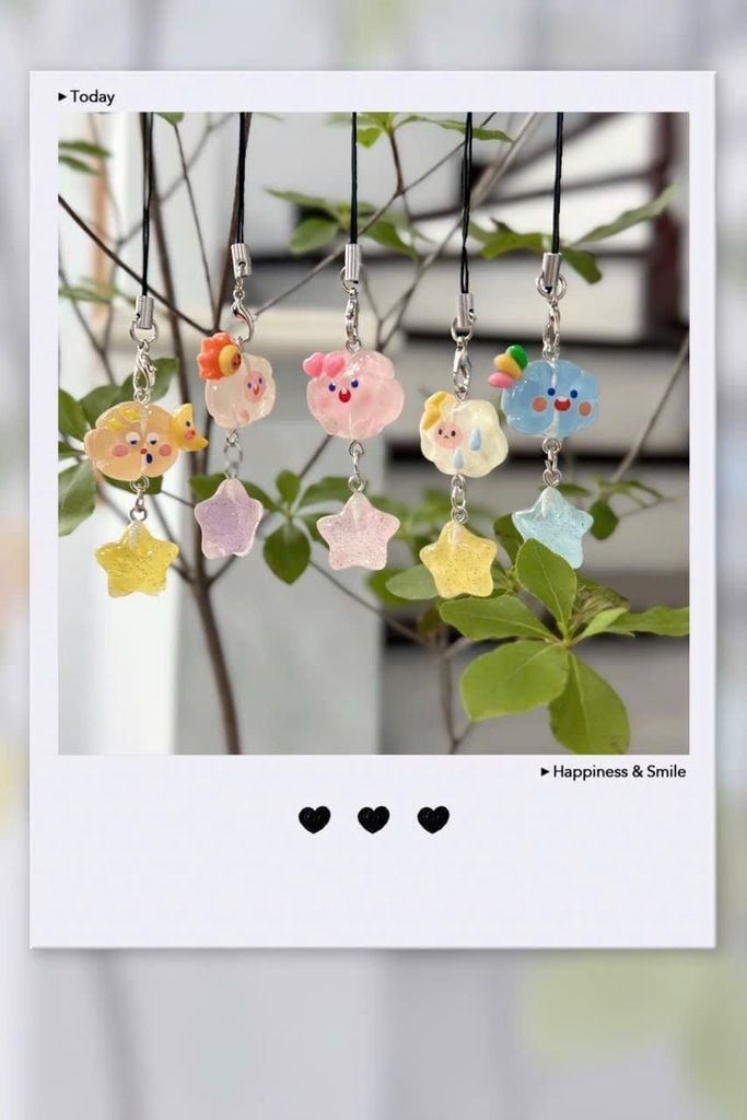 Móc treo điện thoại mini cute dễ thương nhiều mẫu