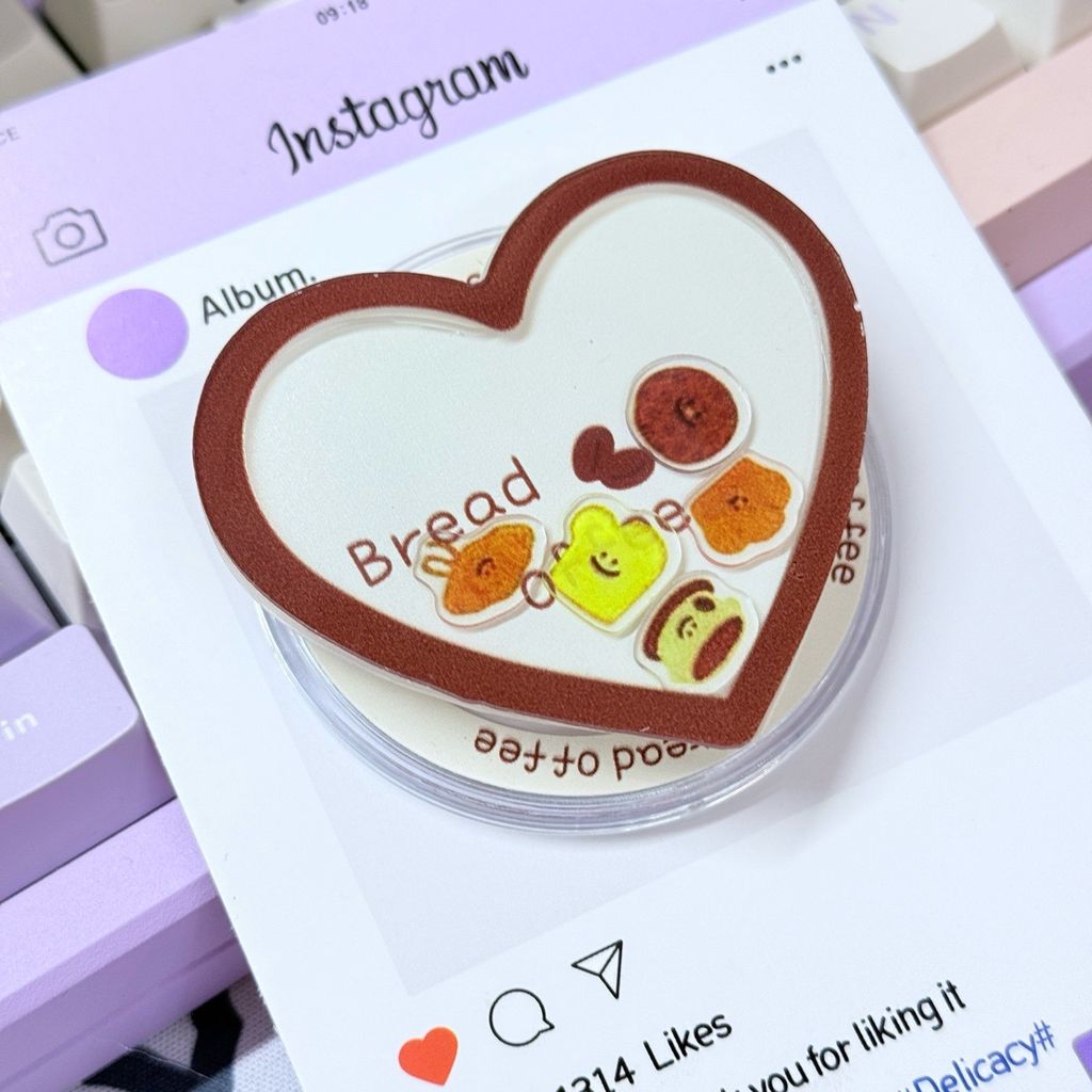 POPSOCKET Magsafe Nam Châm Hít Hình Trái Tim