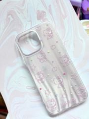 Case Ốp điện thoại iPhone Hello Kitty Hologram Bling Bling iPhone 13/14/15/16/Pro/Promax