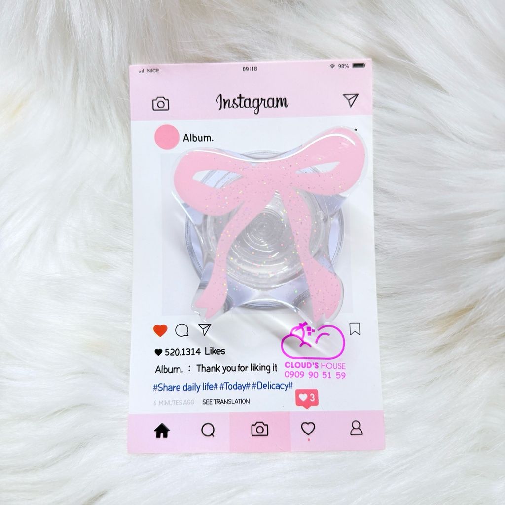 POPSOCKET Magsafe Nam Châm Hít MẪU NƠ Siêu Kute