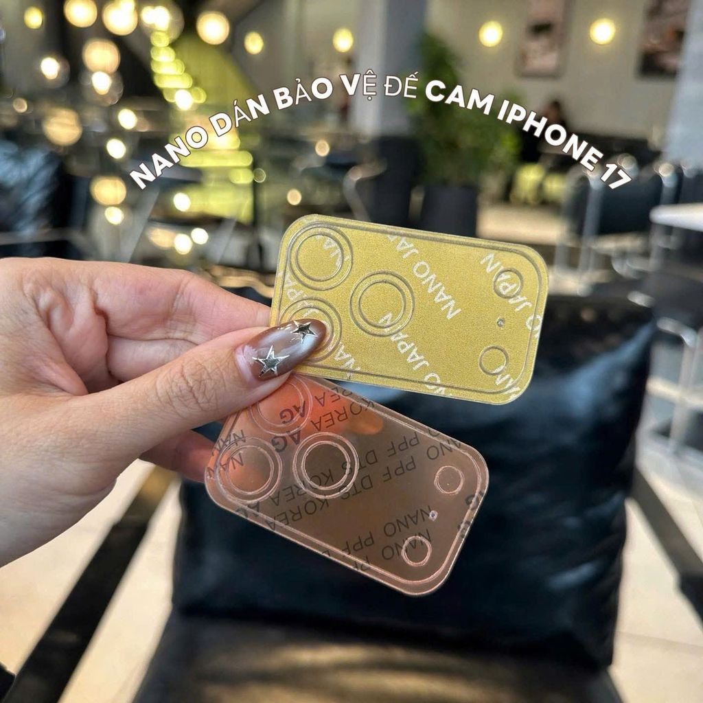 Miếng Dán Camera Điện Thoại iPhone 17Promax