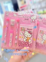 Bộ Đồ Dùng Học Tập Cho Bé Hello Kitty XDA-1099 (4 món)