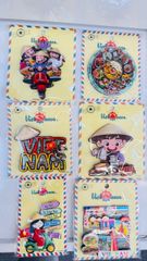 Nam Châm Gỗ 3D Trang Trí Tủ Lạnh Fridge Magnet - Món Ăn- Quà lưu niệm - Việt Nam (VietMories)