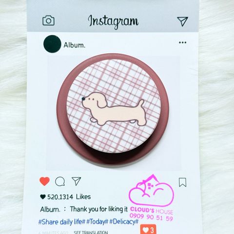 POPSOCKET Magsafe Nam Châm Hít CHÓ - MÈO Kute