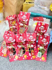 Móc Khóa Mèo Hoa Anh Đào Tết 2026