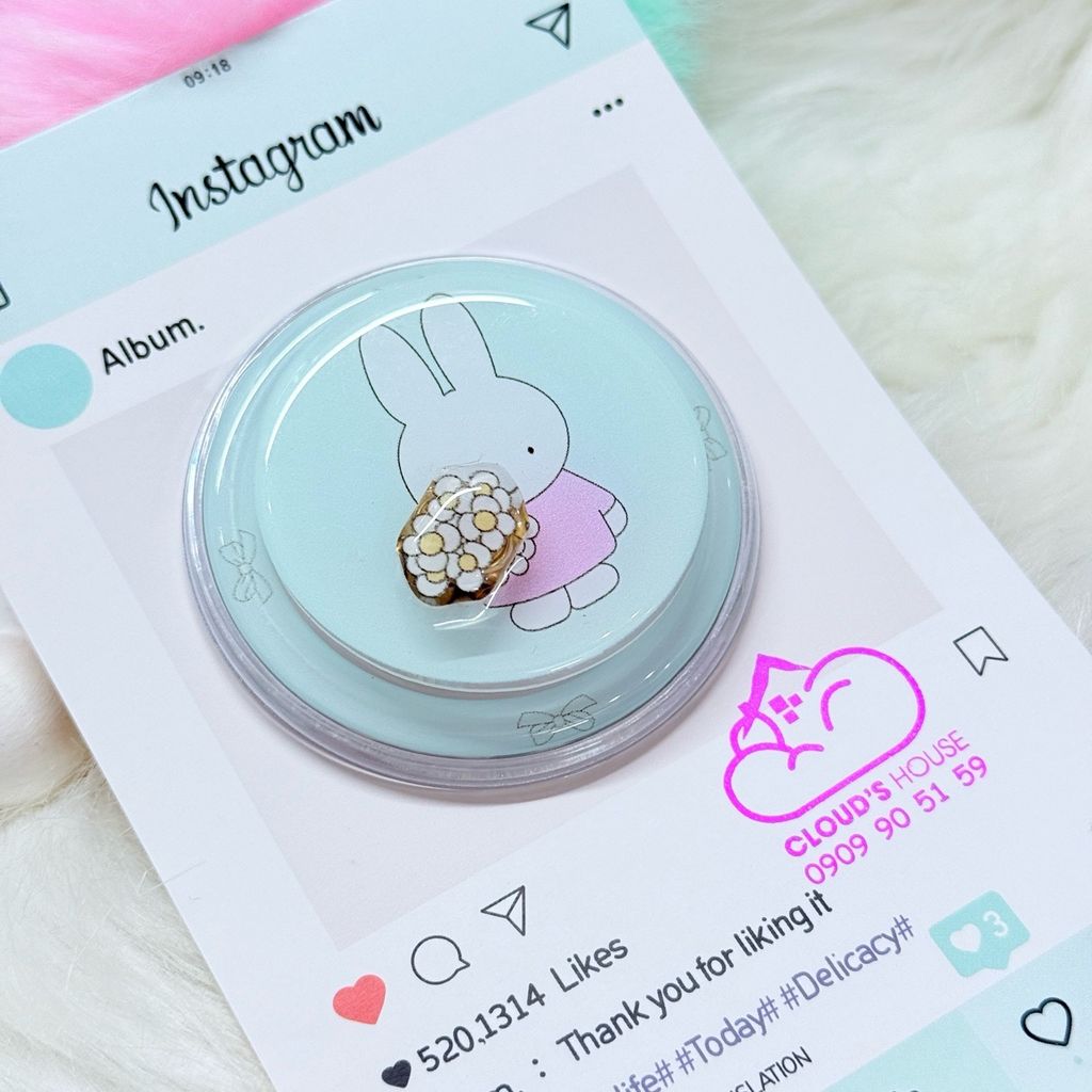 POPSOCKET Magsafe Nam Châm Hít Mẫu Miffy Rabbit - Thỏ