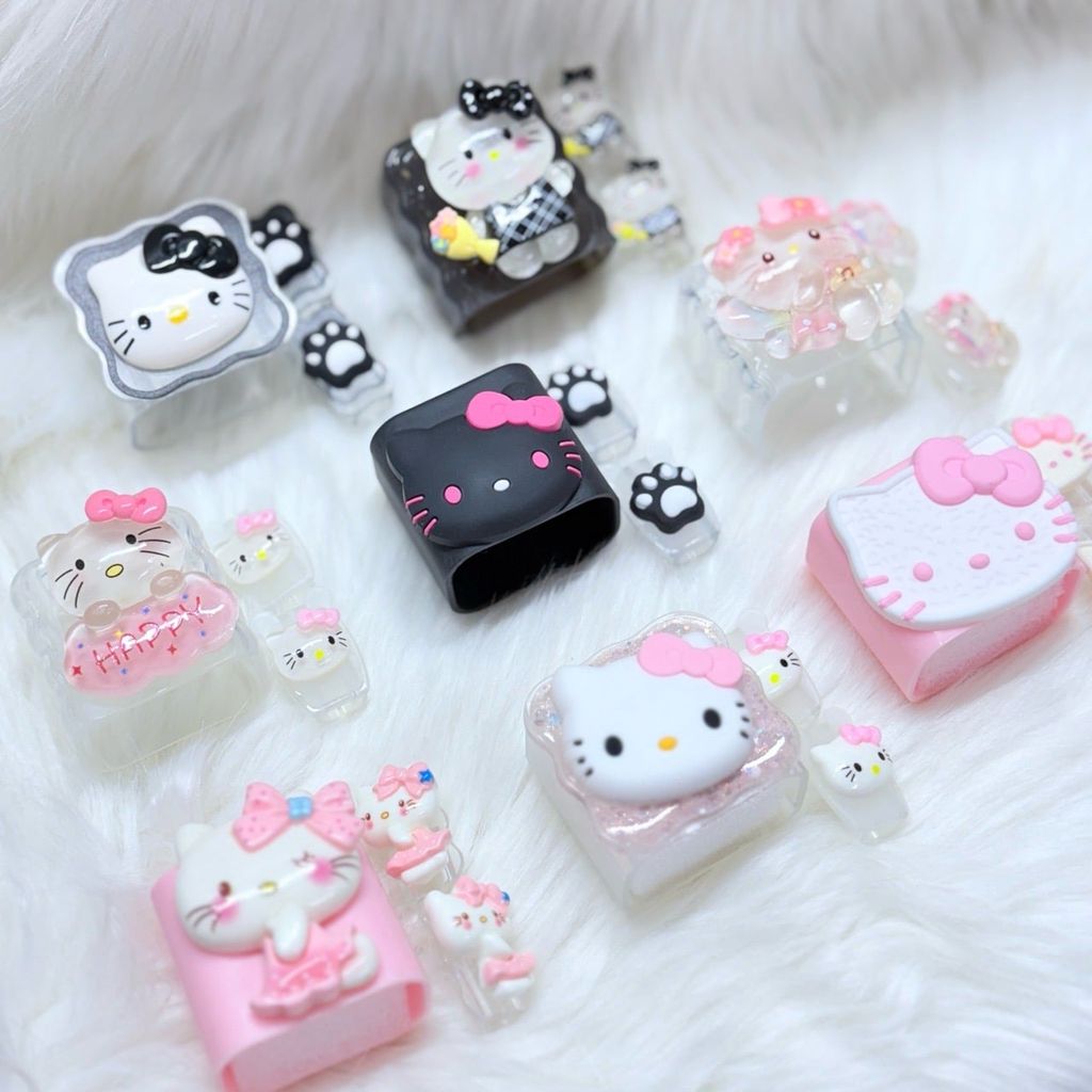 COMBO BẢO VỆ CÓC CÁP SẠC HELLO KITTY