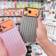 Case Ốp điện thoại iPhone Vân Vali RIMOWA Nhiều Màu Dòng iPhone 17 Promax