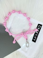 DÂY CHARM NƠ Chất Da R.E.P CaseTify - Bow Charm Wristlet