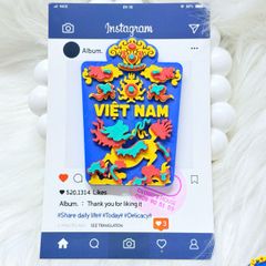 CNHN- Nam Châm Hít/ Dán Tủ Lạnh Quà Lưu Niệm Việt Nam Fridge Magnet - Refrigerator Magnet