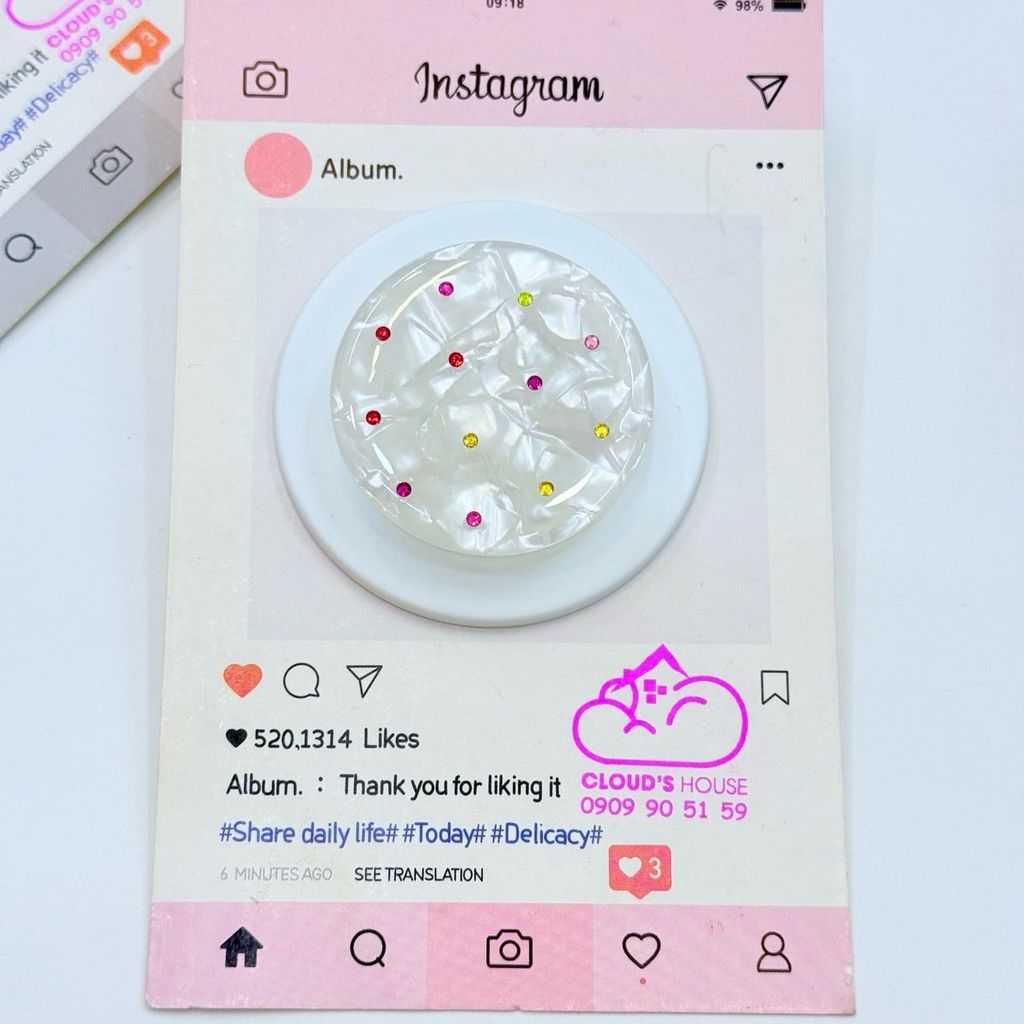 POPSOCKET Magsafe Nam Châm Hít Nhiều Mẫu BASIC - CHẤM BI