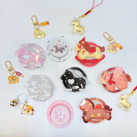 POPSOCKET Magsafe Nam Châm Hít Mẫu Ngựa Tết 2026- TẾT