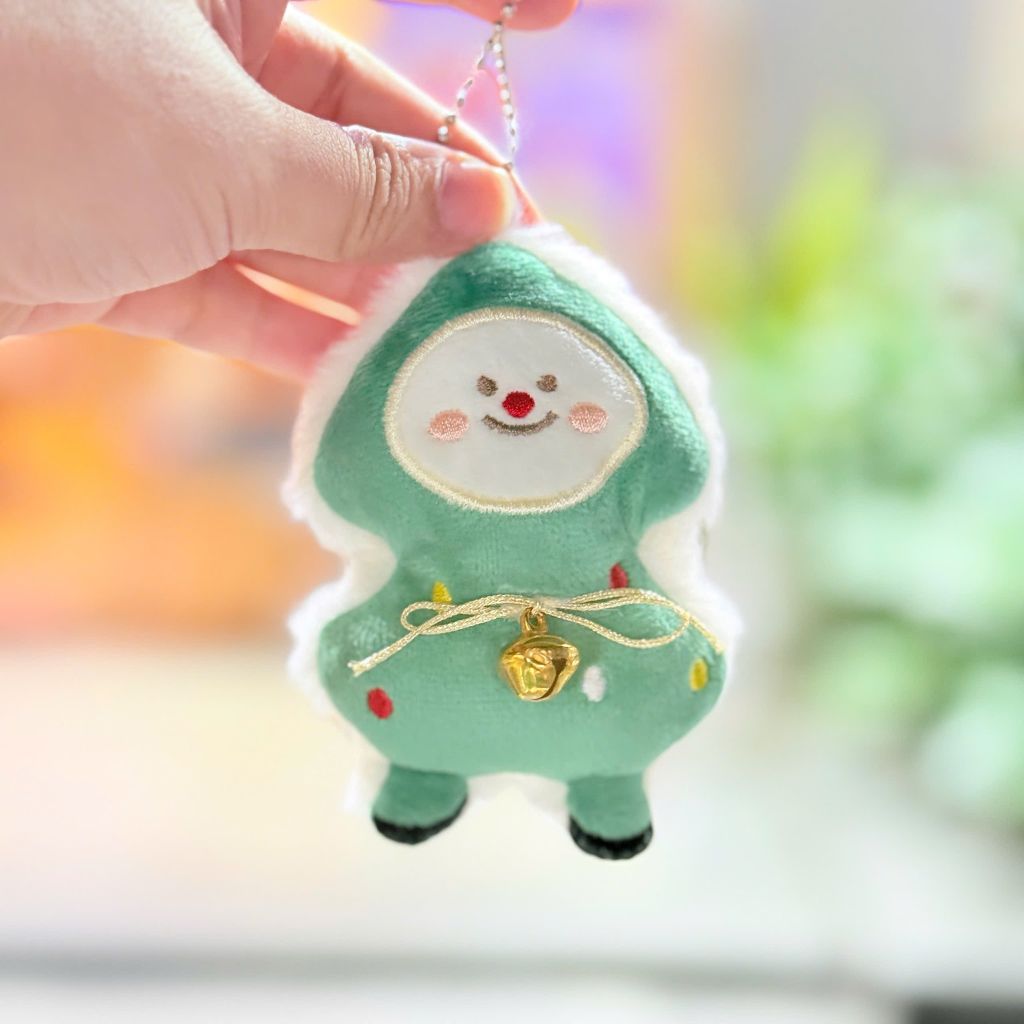 Móc Khóa Gấu Bông Giáng Sinh