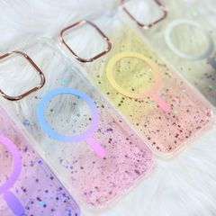 Case Ốp điện thoại iPhone Likgus Trong Ombre Nhiều Màu Bling Bling Magsafe iPhone 16/17/Promax