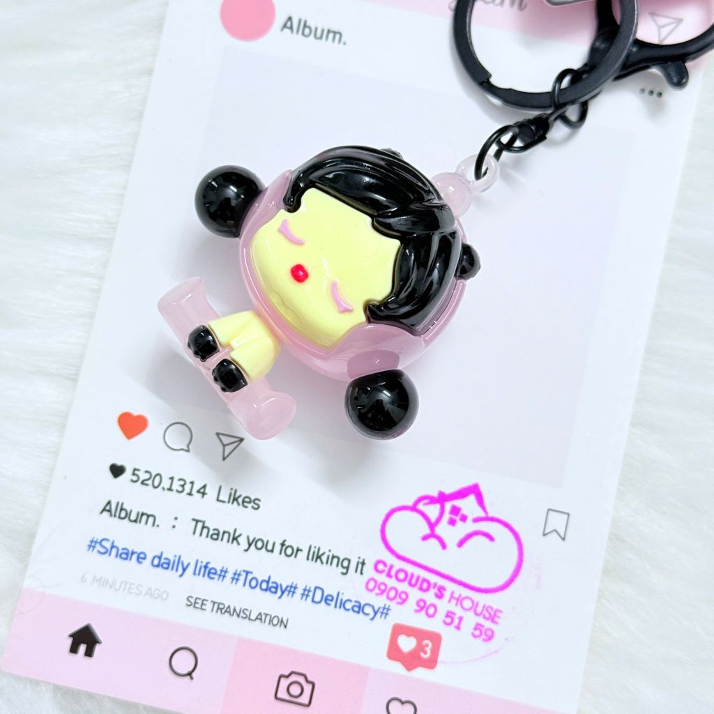 Móc Khóa Skull Panda