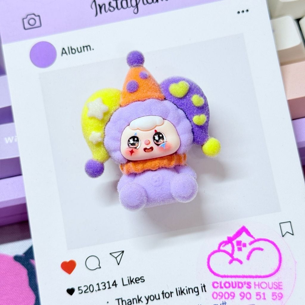 Móc Khoá Dây Charm Thỏ Công Chúa Dễ Thương