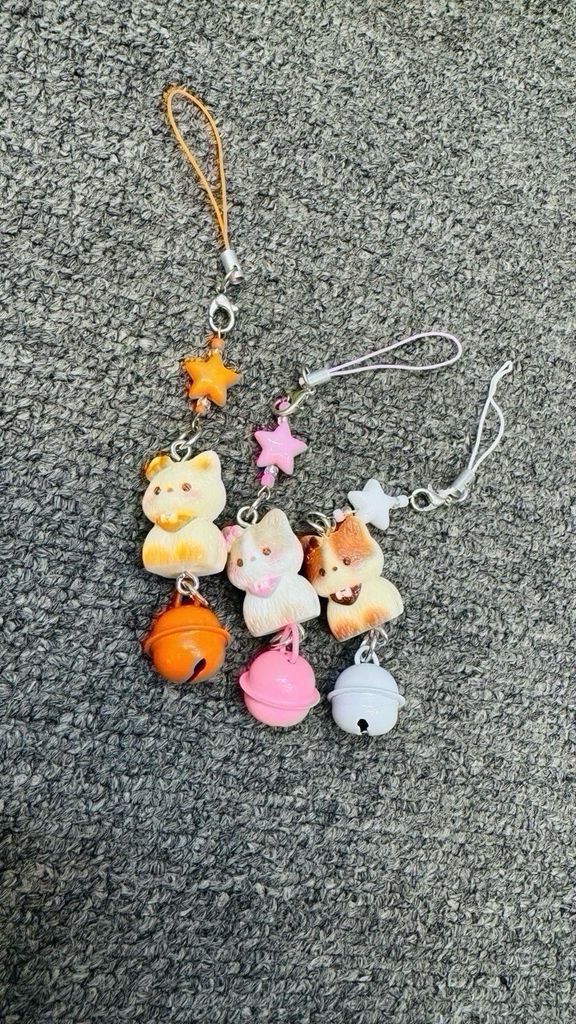 Móc treo điện thoại Mèo & Gấu & Thỏ Cute dễ thương nhiều mẫu