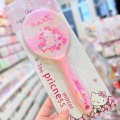 Gương Cầm Tay Trang Điểm Hello Kitty