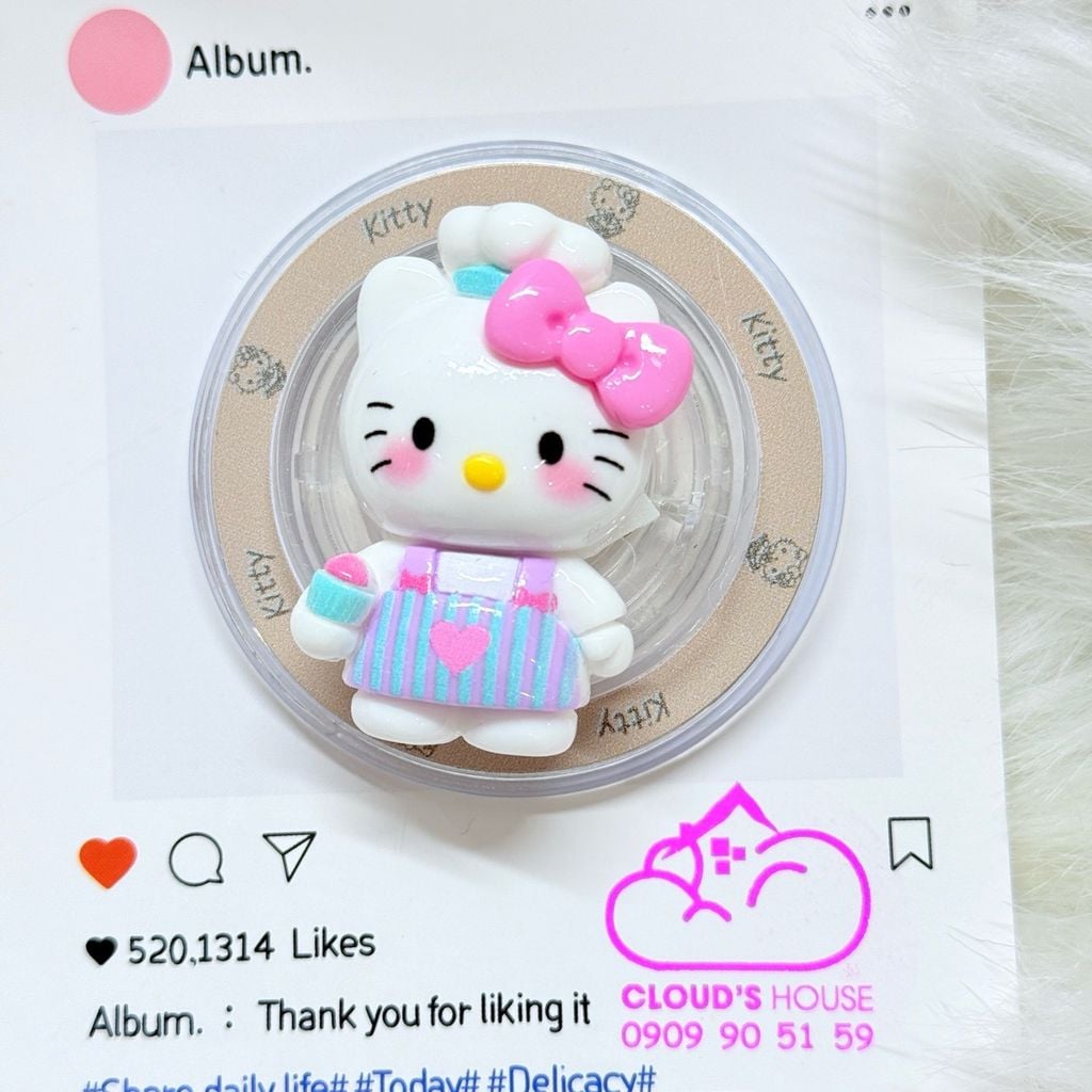 POPSOCKET Magsafe Nam Châm Hít Hello Kitty Kute