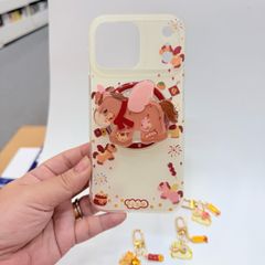 Case Ốp điện thoại iPhone Ngựa May Mắn, Tài Lộc Tết Nhám Magsafe iPhone 12/13/14/15/16/17Pro/Promax- TẾT