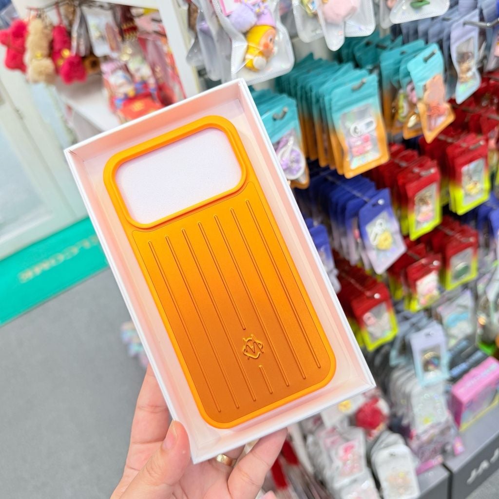 Case Ốp điện thoại iPhone Vân Vali RIMOWA Nhiều Màu Dòng iPhone 17 Promax
