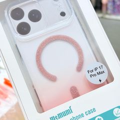 Case Ốp điện thoại iPhone MEMUMI Trong Ombre Bling Bling CASE Magsafe Trong Chống Shock iPhone 16Promax/ 17Promax