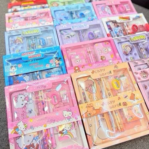 Bộ Đồ Dùng Học Tập Cho Bé (6 món)