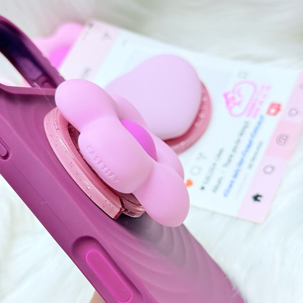 POPSOCKET Magsafe Nam Châm Hít CaseTify BÔNG HOA đê Chữ C