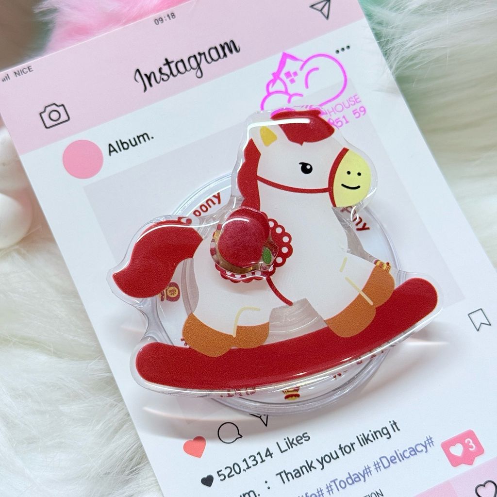 POPSOCKET Magsafe Nam Châm Hít Mẫu Ngựa