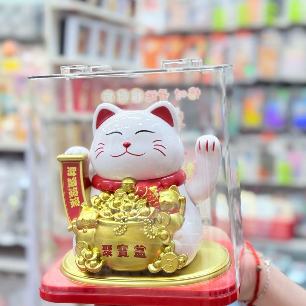 MÈO THẦN TÀI Cầm Vàng & Liểng Size Lớn- Mèo May Mắn - TẾT - Năng Lượng