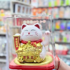 MÈO THẦN TÀI Cầm Vàng & Liểng Size Lớn- Mèo May Mắn - TẾT - Năng Lượng