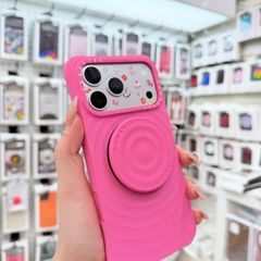 Case Ốp Điện thoại iPhone Casetify Ripple Case HỒNG ĐẬM Magsafe Basic iPhone