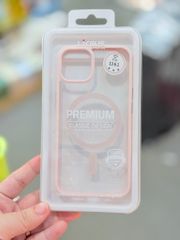 Case Ốp điện thoại iPhone Trong Likgus Magsafe Viền Màu Nhám Lưng Trong Không Vàng 16/Plus/Pro/Promax - PREMIUM Classic Design