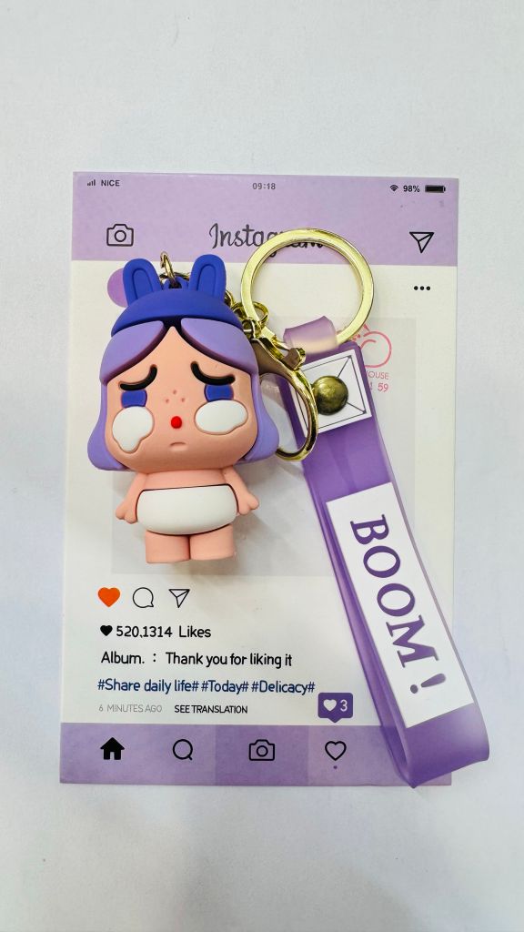 Móc Khóa Cry Baby Boom