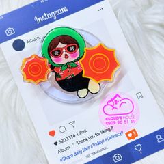 POPSOCKET Magsafe Nam Châm Hít Mẫu Mèo May Mắn Thần Tài TẾT 2026