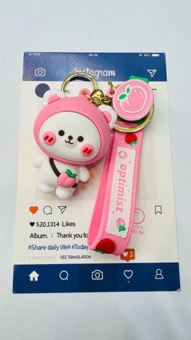 Móc Khóa Gấu Cosplay Trái Cây Optimist