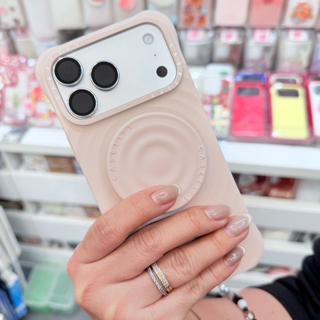 Case Ốp Điện thoại iPhone Casetify Ripple Case Màu Nude Magsafe Basic iPhone 17/16/15Pro/Promax