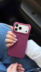 Case Ốp Điện thoại iPhone Casetify Ripple Case Mulberry Color Magsafe Basic iPhone 17/16/15Pro/Promax