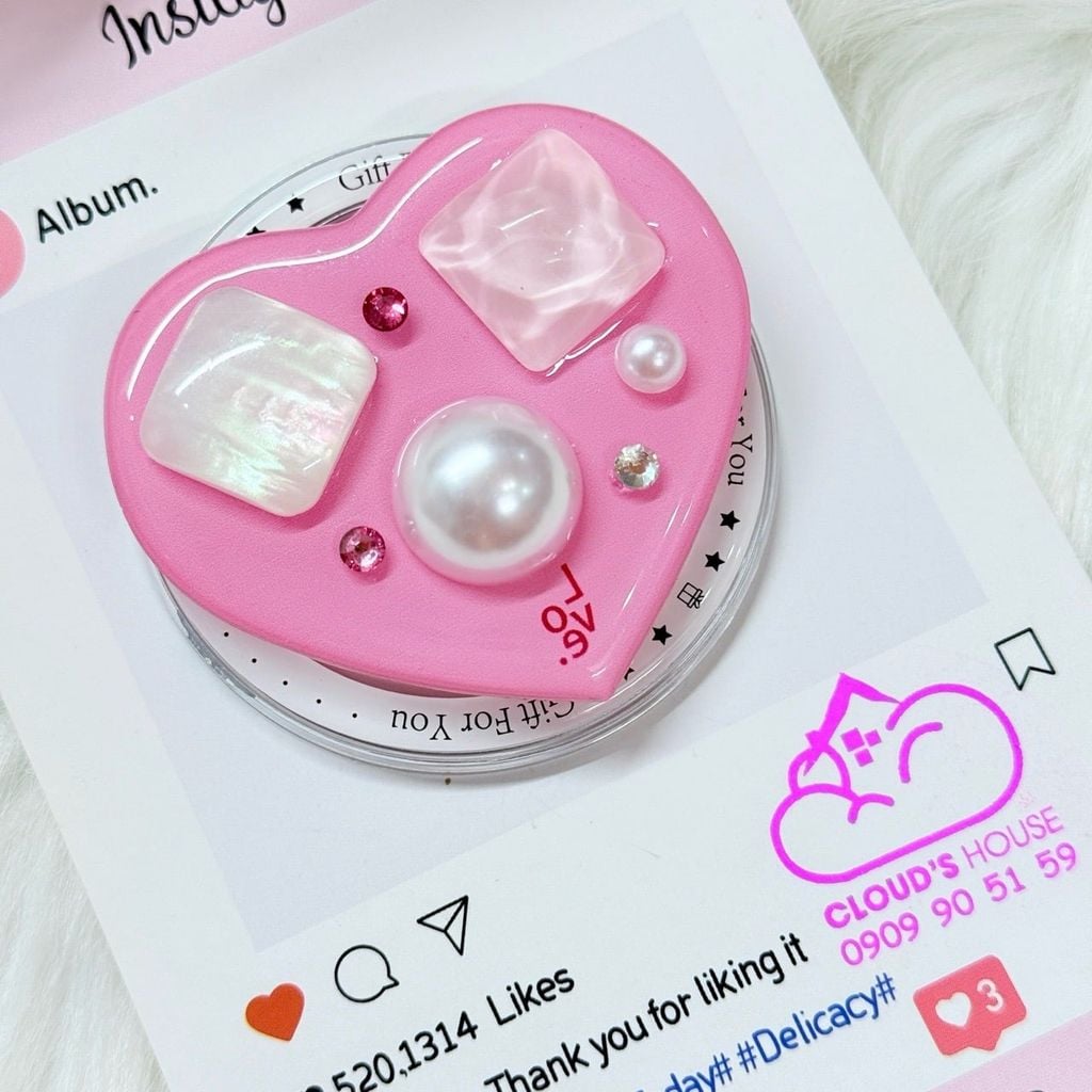 POPSOCKET Magsafe Nam Châm Hít Hình Trái Tim