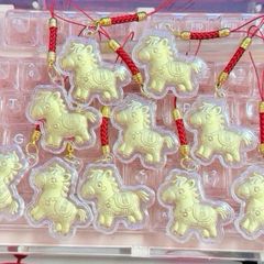 Móc Treo/Móc Khoá Điện Thoại Ngựa Vàng May Mắn Phát Tài- TẾT